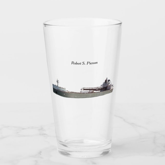 Robert S. Pierson glass (Front)