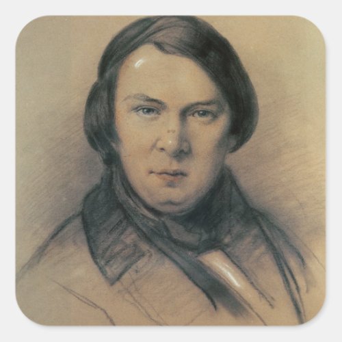 Robert Schumann  1853 Square Sticker