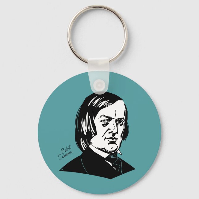 Robert Schumann Keychain (Front)