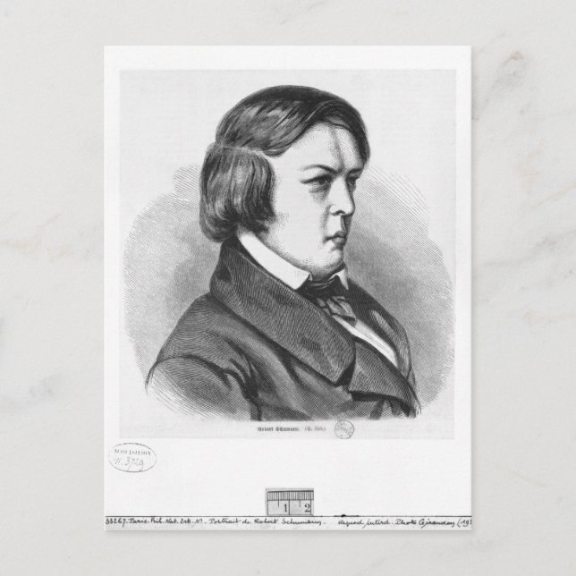 Robert Schumann Postcard (Front)