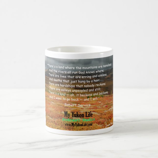 Robert Service quote Coffee Mug (Center)