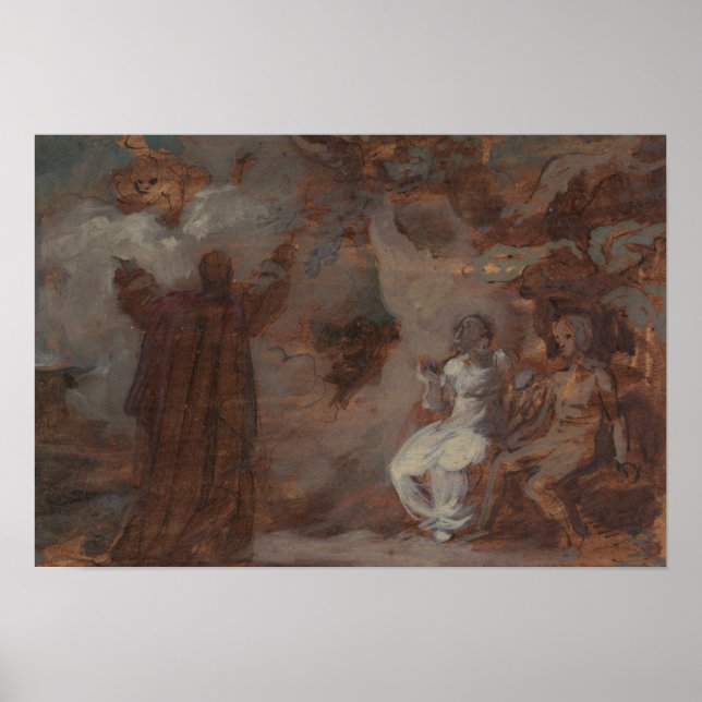 Robert Smirke - Prospero Conjuring a Masque Poster (Front)