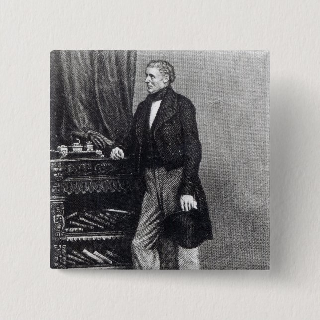 Robert Smith Surtees Button (Front)