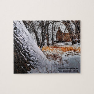 Robert Strauss Cabin Colorado. Jigsaw Puzzle