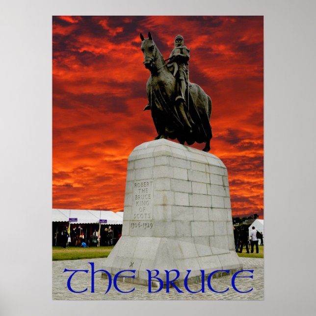 Robert the Bruce King of Scots Poster (Front)