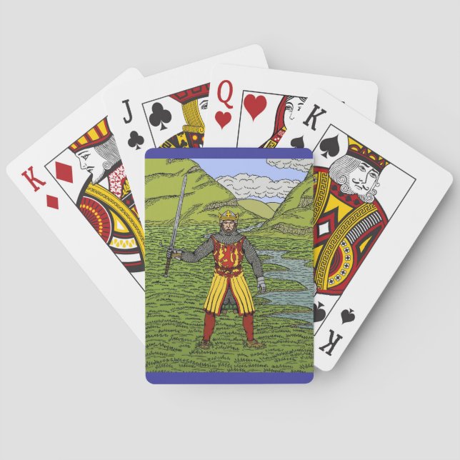 Robert the Bruce Poker Cards (Back)