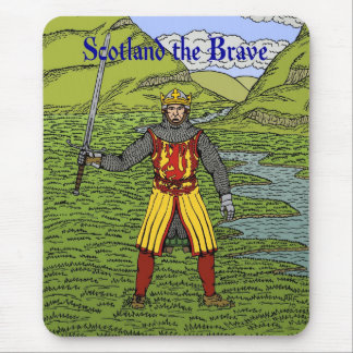 Robert the Bruce Scotland the Brave Mouse Pad