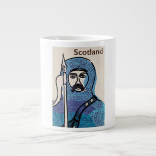 Robert the Bruce Scotland travel poster Giant Coffee Mug