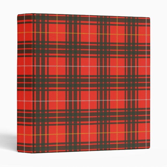 Robert the Bruce Tartan Binder (Front/Spine)