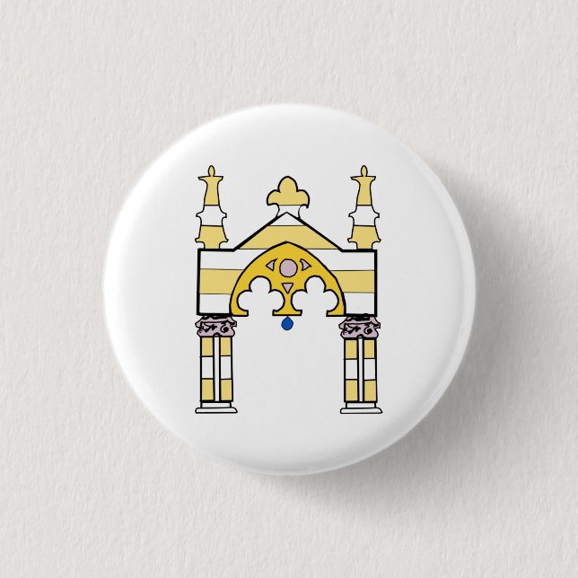 Robert Venturi Eclectic Houses Button (2 of 5) (Front)