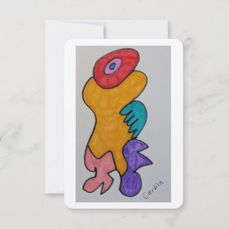 Robert Vincent Peters Marker Thank You Card