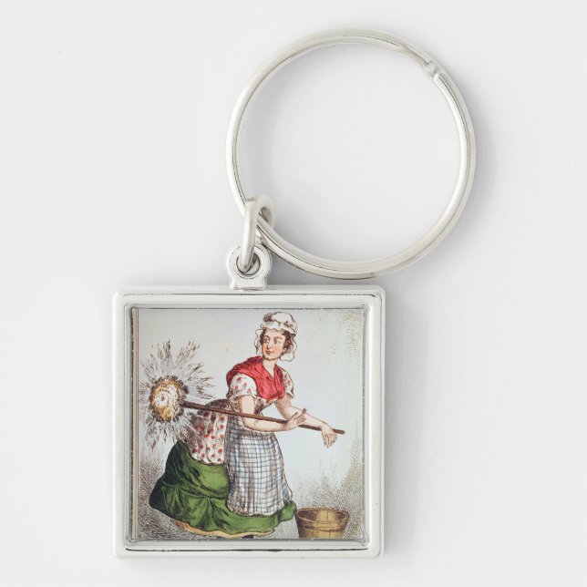 Robertena Peelena the Maid of All Work Keychain (Front)