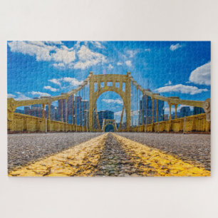 Roberto Clemente Bridge Jigsaw Puzzle