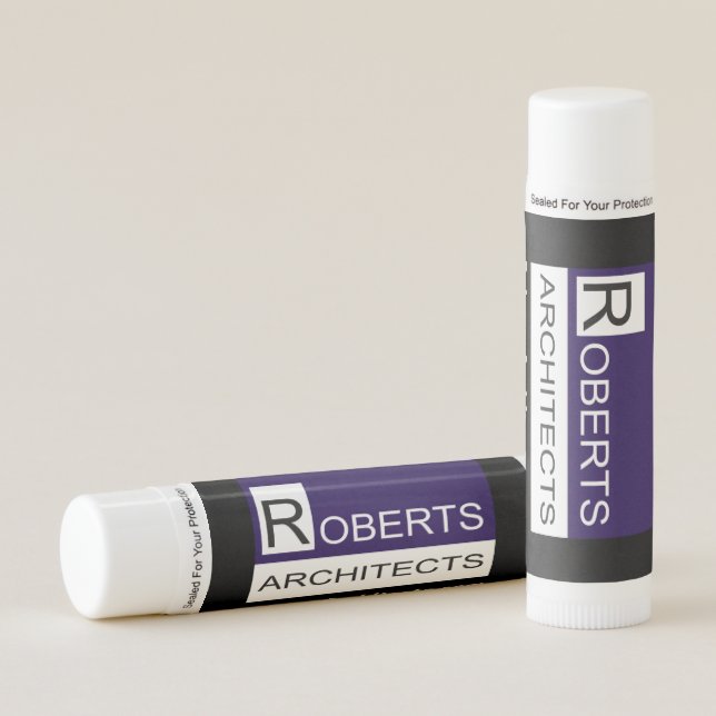 Roberts Architects Lip Balm (Front)