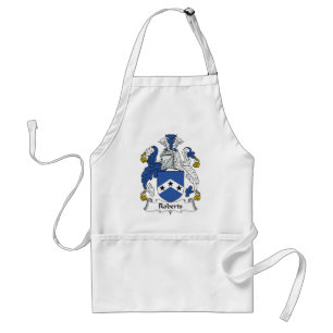 Roberts Family Crest Adult Apron