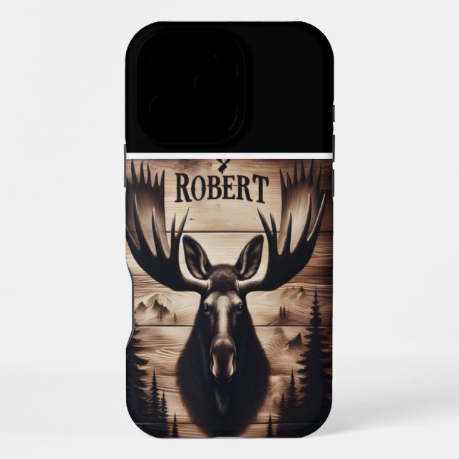 Robert's Moosewood Iphone Case (Back)