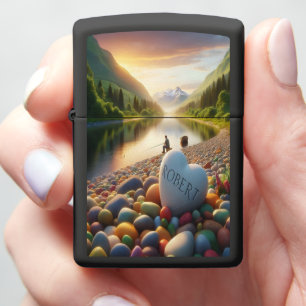 Robert's River Sunset Zippo Lighter