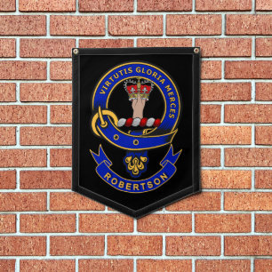 Robertson Clan Badge Banner Pennant