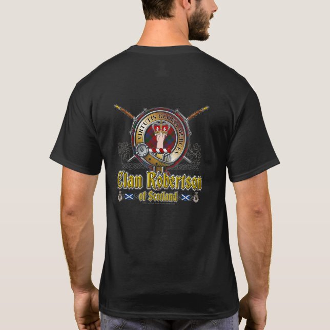 Robertson Clan Badge T-Shirt (Back)