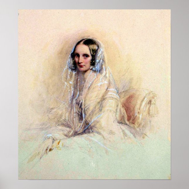 Robertson - Portrait Of Empress Alexandra Poster (Front)