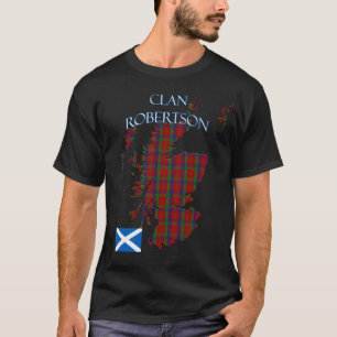 Robertson Scottish Clan Tartan Scotland T-Shirt