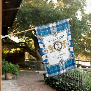 Robertson Tartan Garden Flag - Tartan Flag Clan Ba