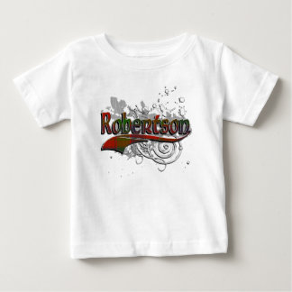 Robertson Tartan Grunge Baby T-Shirt