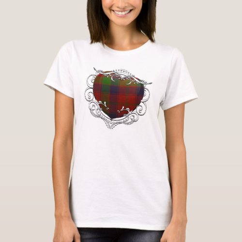 Robertson Tartan Heart T_Shirt