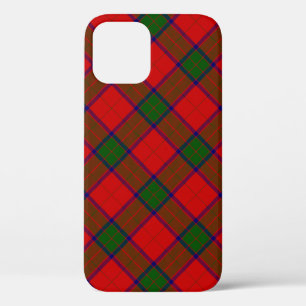 Robertson tartan red green plaid iPhone 12 case