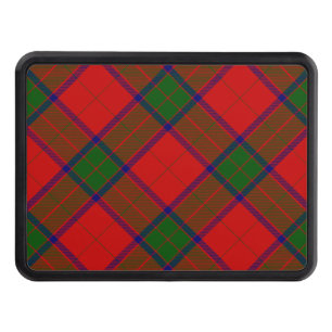 Robertson tartan red green plaid trailer hitch cover
