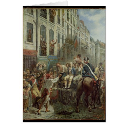Robespierre and Saint-Just Cards (Front)