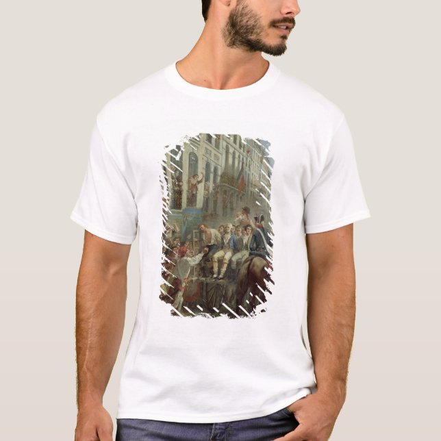 Robespierre  and Saint-Just T-Shirt (Front)