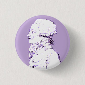 Robespierre profile in Lavender Button