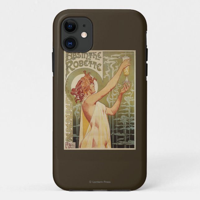 Robette Absinthe Advertisement Poster Case-Mate iPhone Case (Back)