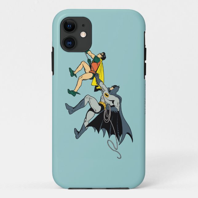 Robin And Batman Climb Case-Mate iPhone Case (Back)