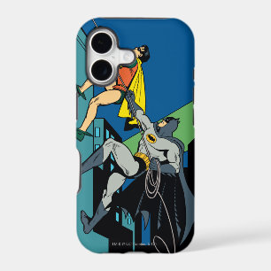 Robin And Batman Climb iPhone 17 Case