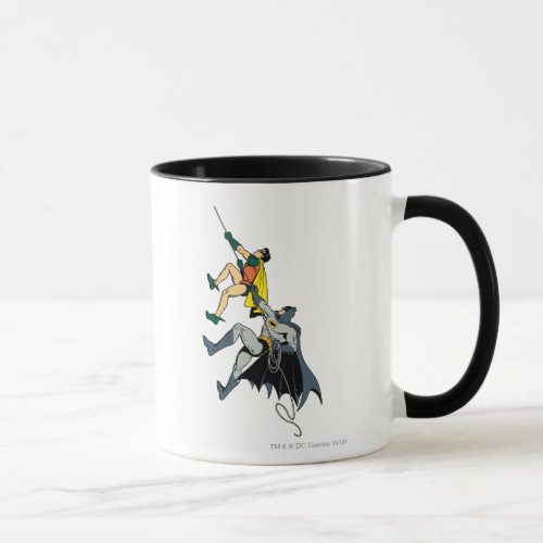 Robin And Batman Climb Mug