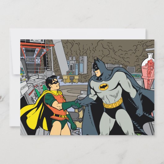 Robin And Batman Handshake (Front)