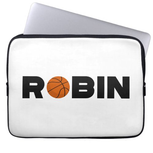 Robin Basketball Laptop Sleeve
