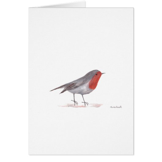 Robin bird cards (Front)