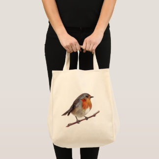 Robin Bird (Erithacus rubecula) Tote Bag