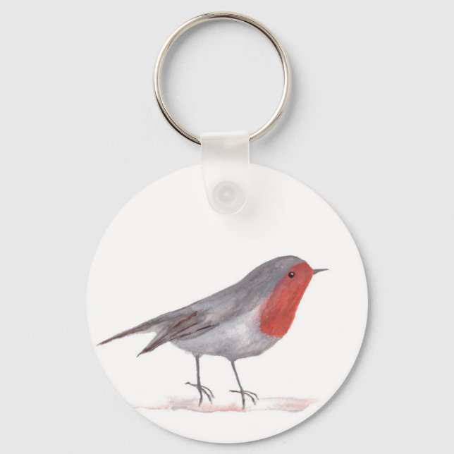 Robin bird keychain (Front)