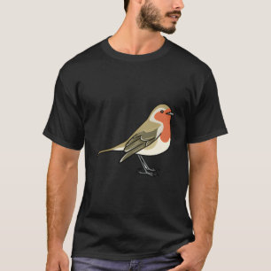 Robin Bird Songbird Bird Friend Gift T-Shirt