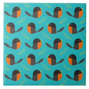 Robin Birds Ceramic Tile