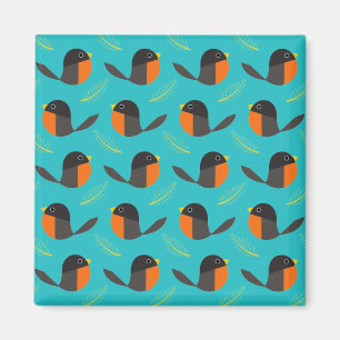 Robin Birds  Magnet