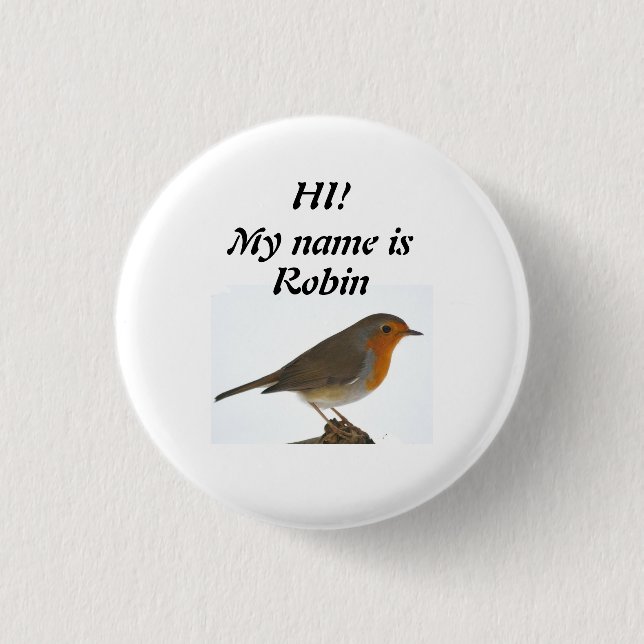 Robin Button (Front)