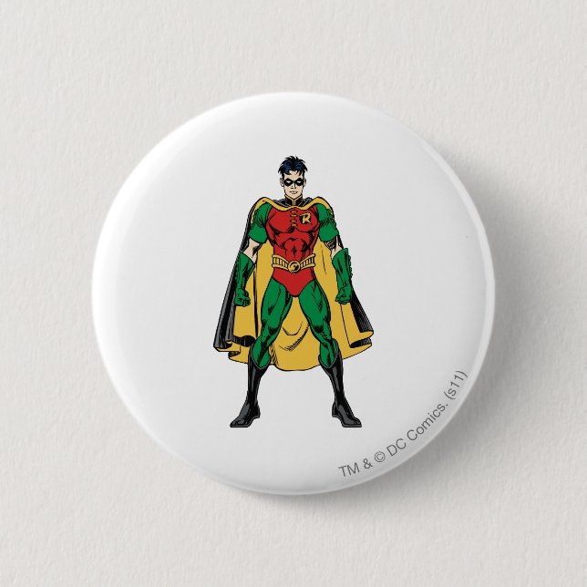 Robin Classic Stance Button (Front)