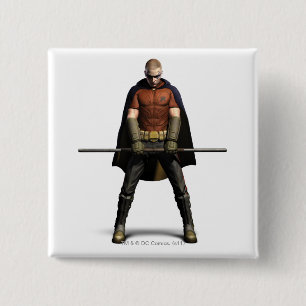 Robin Color Pinback Button