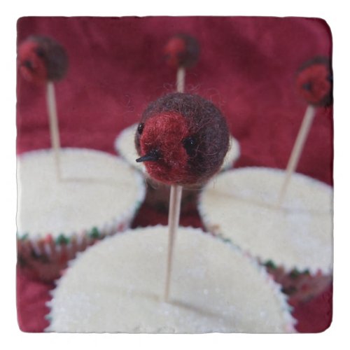 Robin Cupcakes Trivet