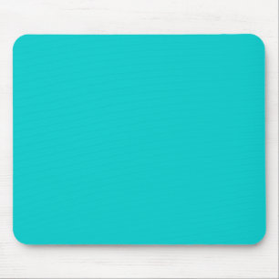 Robin Egg Blue Solid Color Classic Elegant Mouse Pad
